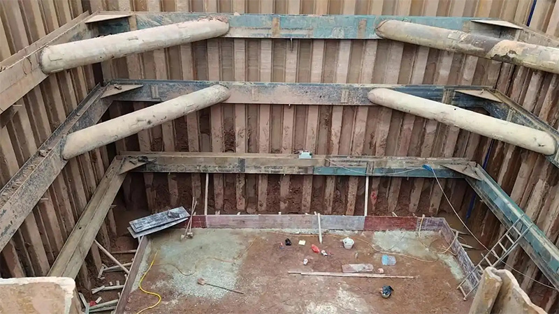 钢板桩支护
